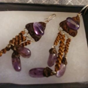 🎁🎁Earrings and matching choker/bracelet 💝